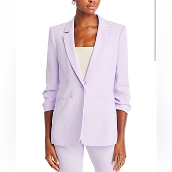 Cinq a Sept Purple Blazer 0 - Picture 1 of 8